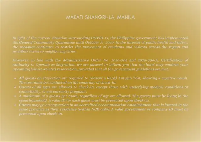 Makati Shangri-La, Manila