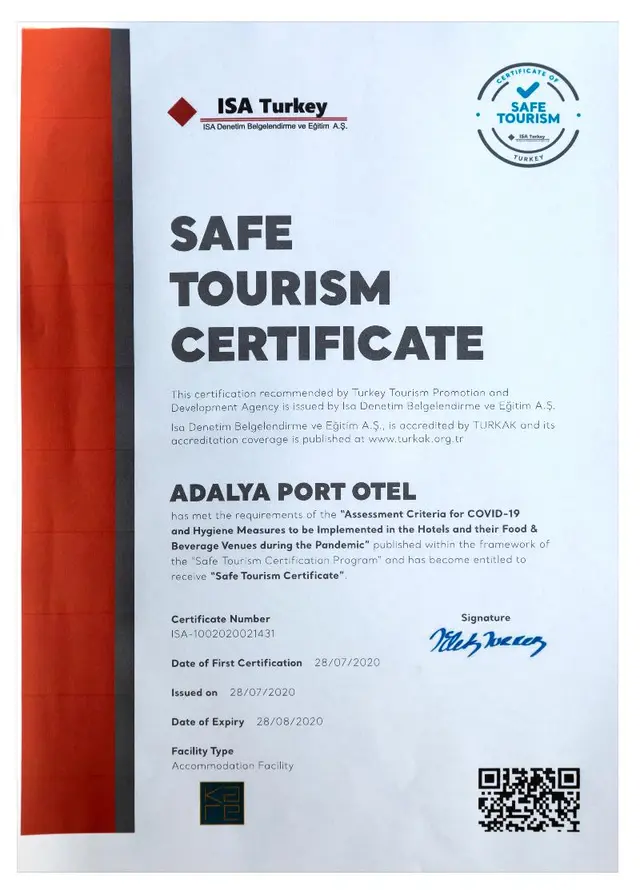 Adalya port hotel