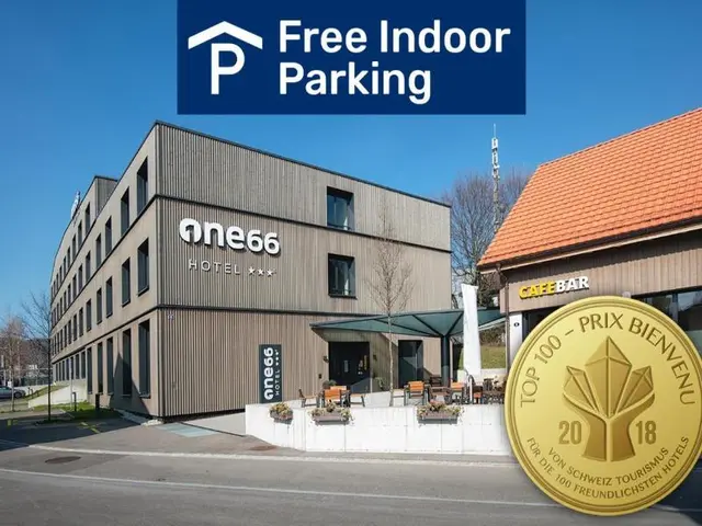 Hotel One66 Free Parking Garage