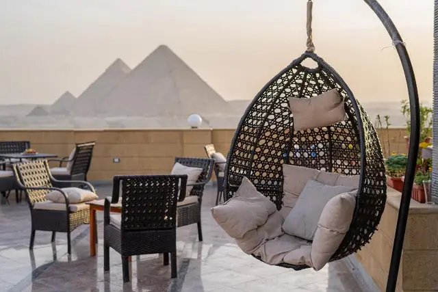 Gardenia Pyramids View Inn - Rooftop