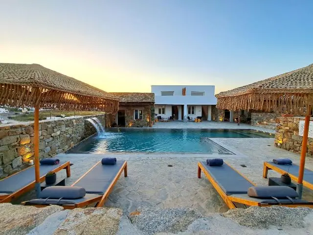 Mykonos Dot Art Homes