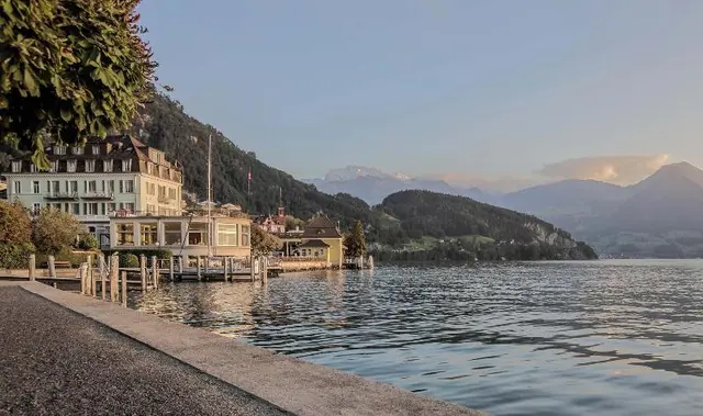 Terrasse am See