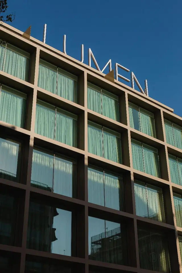 Lumen Hotel and The Lisbon Light Show